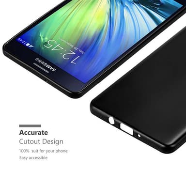 Samsung Galaxy A7 2015 Suojakuori Kotelo (Musta)