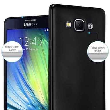 Samsung Galaxy A7 2015 Suojakuori Kotelo (Musta)