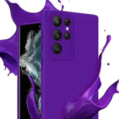 Samsung Galaxy S22 ULTRA Suojakuori Kotelo (Violetti)