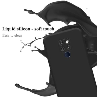 Huawei MATE 20 Suojakuori Kotelo Case (Musta)