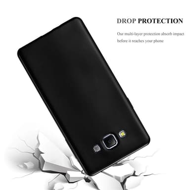 Samsung Galaxy A7 2015 Suojakuori Kotelo (Musta)