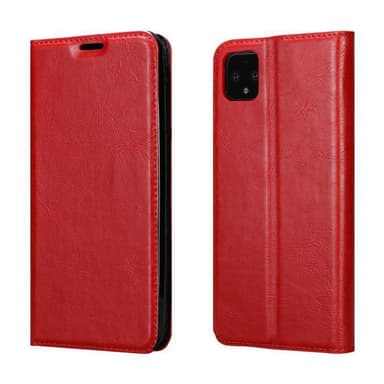 Google PIXEL 4 XL Suojakuori Lompakkokotelo (Punainen)