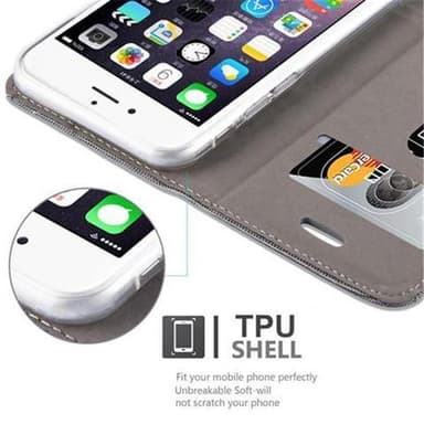 iPhone 6 PLUS / 6S PLUS Suojakuori Lompakkokotelo