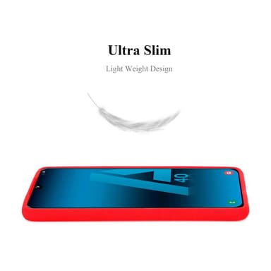 Suojakuori Samsung Galaxy A40 Kotelo (Punainen)