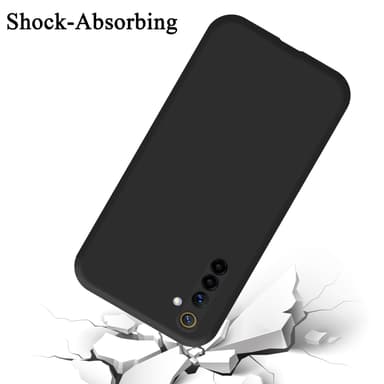 Realme 6 4G / 6s Suojakuori Kotelo Case (Musta)