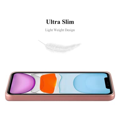 iPhone 11 Suojakuori Kotelo (Vaaleanpunainen)
