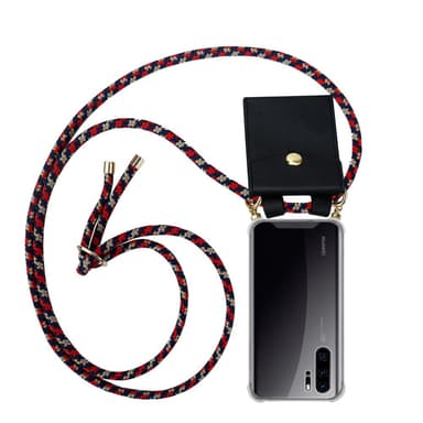 Huawei P30 PRO Suojakuori Kotelo Ketju (Sininen)