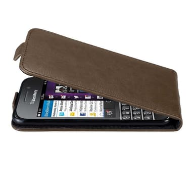 Blackberry Q10 Suojakuori Lompakkokotelo (Ruskea)