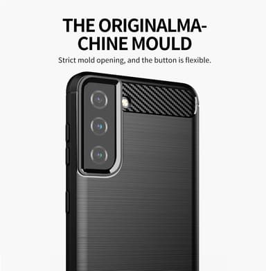 Suojakuori Samsung Galaxy S21 FE Kotelo (Musta)