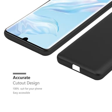 Huawei P30 PRO Suojakuori Kotelo (Musta)