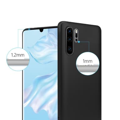 Huawei P30 PRO Suojakuori Kotelo (Musta)