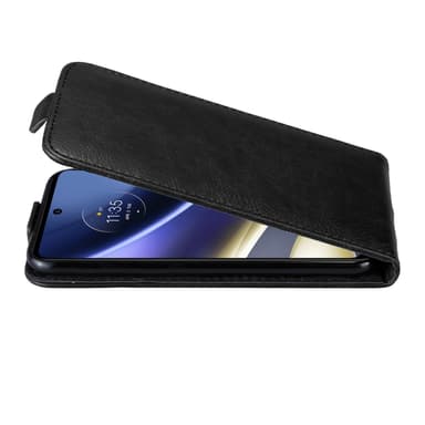 Motorola MOTO G51 5G Suojakuori Lompakkokotelo (Musta)