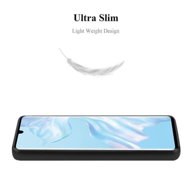Huawei P30 PRO Suojakuori Kotelo (Musta)