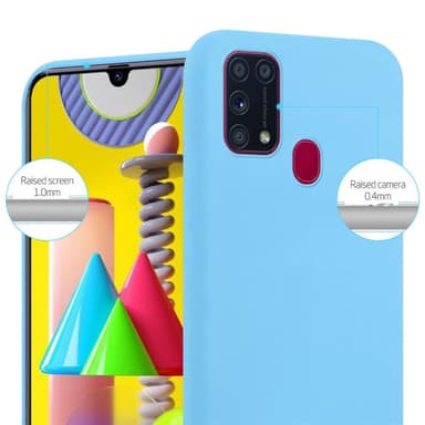 Suojakuori Samsung Galaxy M31 Kotelo (Sininen)