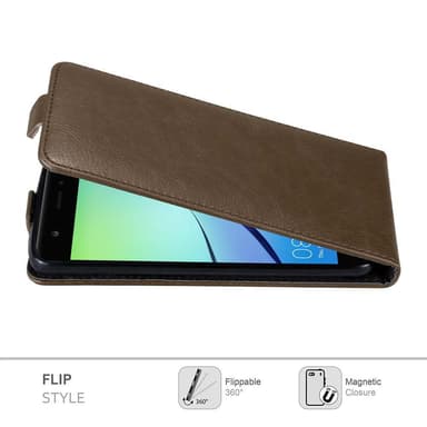 Huawei NOVA Suojakuori Lompakkokotelo (Ruskea)