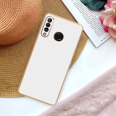 Huawei P30 LITE Suojakuori Case Cover (Valkoinen)
