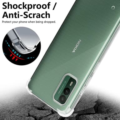 Nokia XR21 Suojakuori Kotelo (Läpinäkyvä)