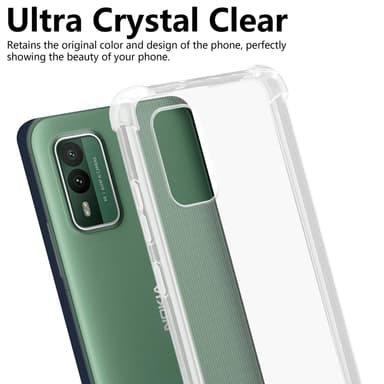 Nokia XR21 Suojakuori Kotelo (Läpinäkyvä)