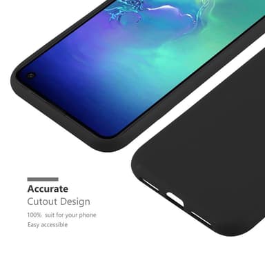 Suojakuori Samsung Galaxy S10e Kotelo (Musta)