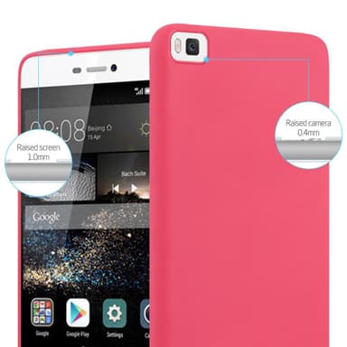 Suojakuori Huawei P8 Kotelo (Punainen)