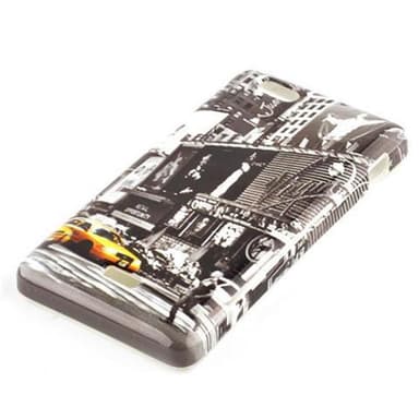 Sony Xperia M Suojakuori Case Cover (harmaa)