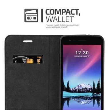 LG K4 2017 Suojakuori Lompakkokotelo (Punainen)