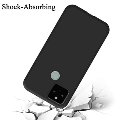 Google PIXEL 5 Suojakuori Kotelo Case (Musta)
