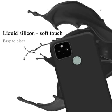 Google PIXEL 5 Suojakuori Kotelo Case (Musta)