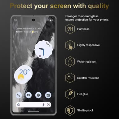 Google PIXEL 7 Näytönsuoja Karkaistu lasi Suojakalvo