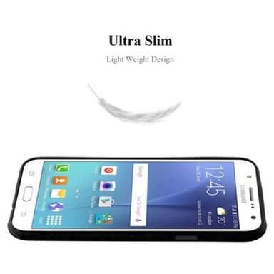 Suojakuori Samsung Galaxy J7 2015 Kotelo (Musta)