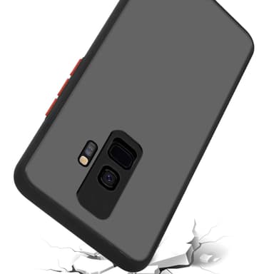 Samsung Galaxy S9 Suojakuori Kotelo (Musta)