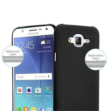 Suojakuori Samsung Galaxy J7 2015 Kotelo (Musta)
