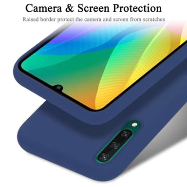 Huawei Y6P Suojakuori Kotelo Case (Sininen)