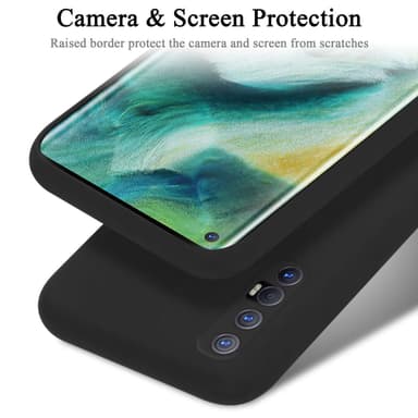Oppo FIND X2 NEO Suojakuori Kotelo Case (Musta)