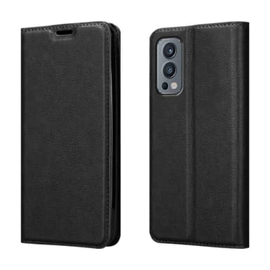 OnePlus Nord 2 5G Suojakuori Lompakkokotelo (Musta)