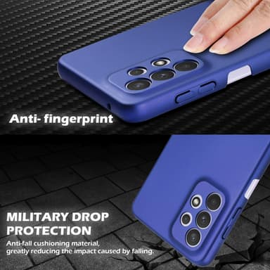 Samsung Galaxy A33 5G Suojakuori Kotelo Cover (Sininen)