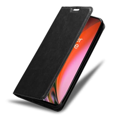 OnePlus Nord 2 5G Suojakuori Lompakkokotelo (Musta)