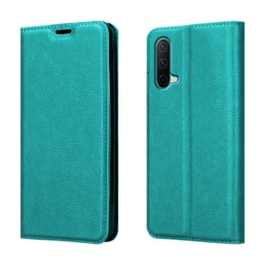 OnePlus Nord CE 5G Suojakuori Lompakkokotelo (Turkoosi)