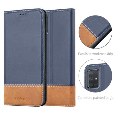 Samsung Galaxy A71 4G Suojakuori Case (Sininen)