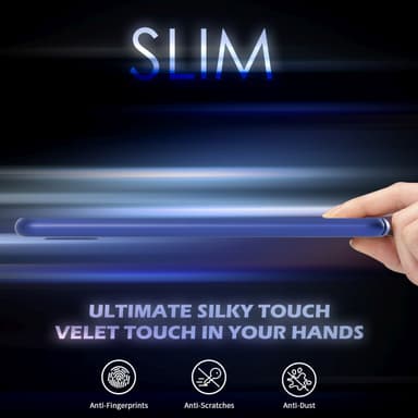 Samsung Galaxy A22 5G Suojakuori Kotelo Cover (Sininen)