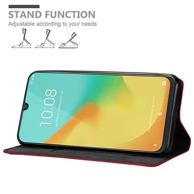 ZTE Blade V10 VITA Suojakuori Lompakkokotelo (Punainen)