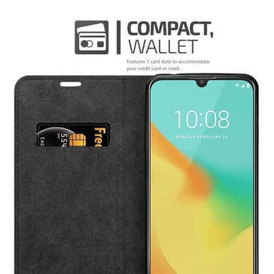 ZTE Blade V10 VITA Suojakuori Lompakkokotelo (Punainen)