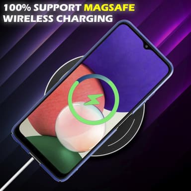 Samsung Galaxy A22 5G Suojakuori Kotelo Cover (Sininen)