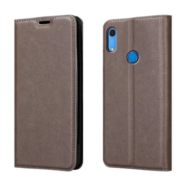 Huawei Y6S Suojakuori Lompakkokotelo (Ruskea)