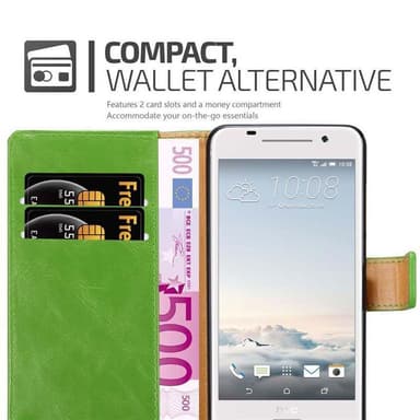 HTC ONE A9 Suojakuori Lompakkokotelo Case Cover