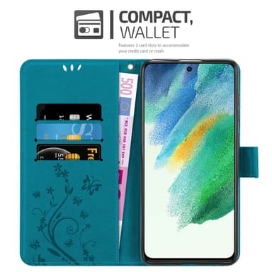 Samsung Galaxy S21 FE Suojakuori Lompakkokotelo
