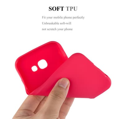 Suojakuori Samsung Galaxy A7 2017 Kotelo (Punainen)