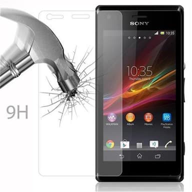 Sony Xperia M Näytönsuoja Karkaistu lasi Suojakalvo