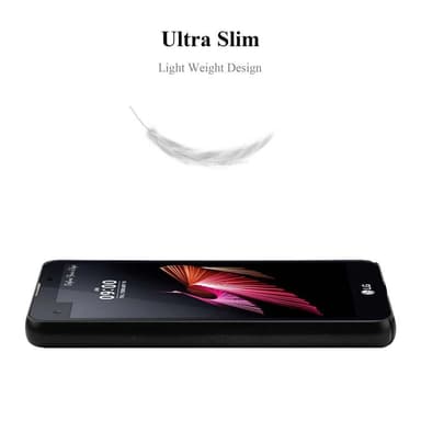 LG X SCREEN Suojakuori Kotelo Cover (Musta)