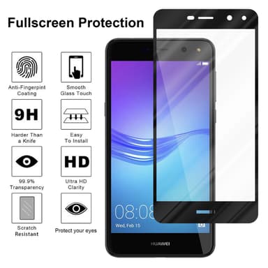 Huawei Y5 2017 / Y6 2017 Suojakalvo Karkaistu lasi
